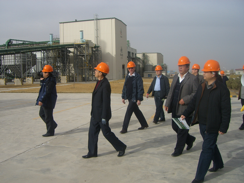 國家農(nóng)業(yè)部、財政部以及甘肅省農(nóng)業(yè)廳、財政廳等領(lǐng)導(dǎo)到公司考察調(diào)研