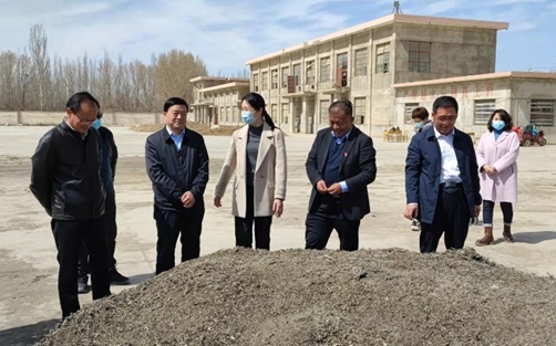 黨委書記、董事長劉興斌到金塔縣調(diào)研