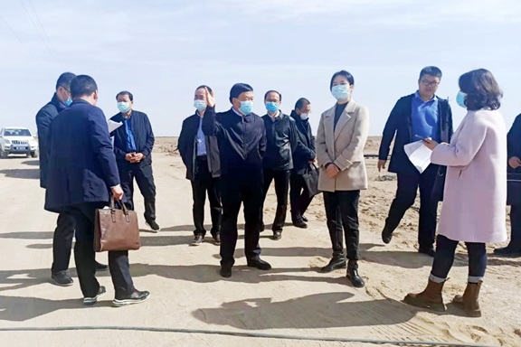 黨委書記、董事長劉興斌到金塔縣調(diào)研